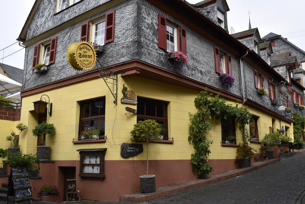 Landgasthof Zur Sonne Otel Enkirch Dış mekan fotoğraf