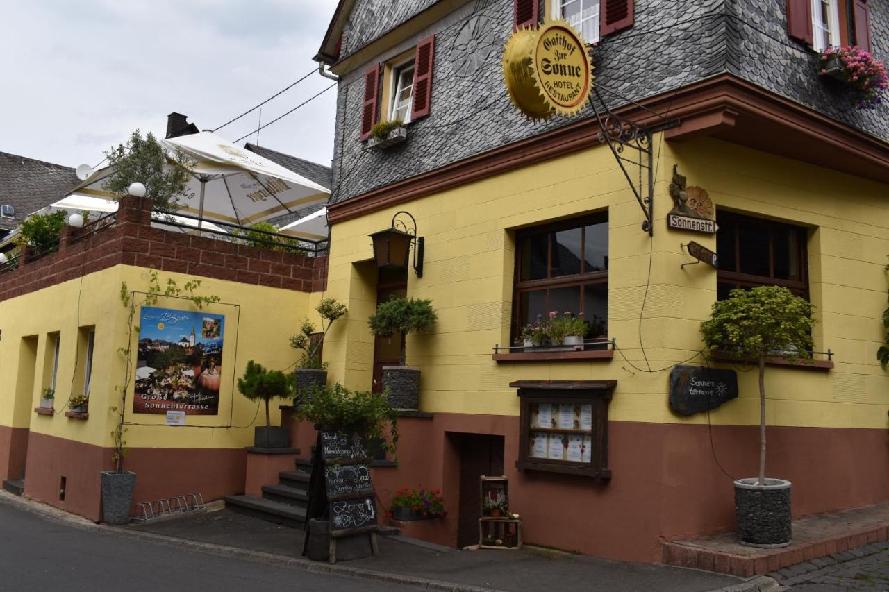 Landgasthof Zur Sonne Otel Enkirch Dış mekan fotoğraf