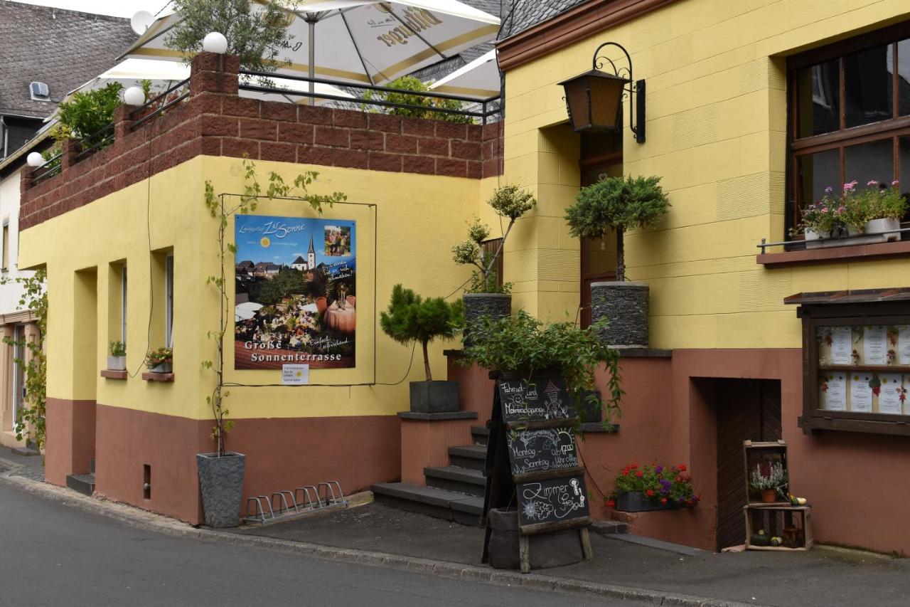 Landgasthof Zur Sonne Otel Enkirch Dış mekan fotoğraf